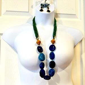 Vintage Chico’s Seed Bead necklace.